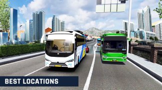 Coach Bus Racing Simulator 3D screenshot 2