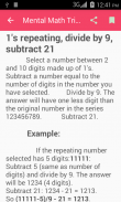 Mental Math Trick screenshot 2