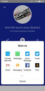 Radio Tuner WGR 550 Buffalo screenshot 4