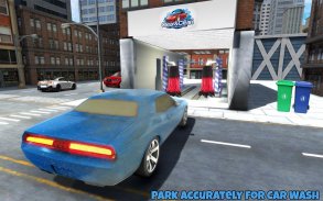 Real Car Wash Job: Gas Station Car Parking Games screenshot 1