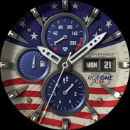 S4U RC ONE - USA watch face screenshot 1