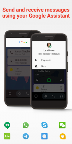 Android Auto: Google Maps, multimedia y mensajería screenshot 4