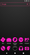 Pink and Black Icon Pack screenshot 0