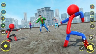 StickMan Rope Hero Spider Game screenshot 3