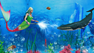 Mermaid Simulator 3D - Sea Animal Attack Games screenshot 6