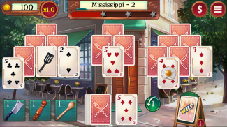 Chef Solitaire: USA TriPeaks screenshot 4