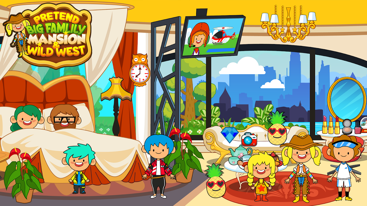 My Pretend Family Mansion - Big Friends Dollhouse - Загрузить APK для  Android | Aptoide