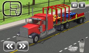 Car Transporter Trailer Truck screenshot 2