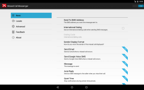 Missed Call Messenger Lite screenshot 2