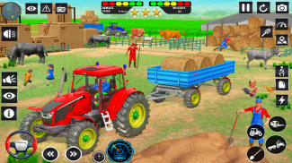 Farming Games: Tractor Driving screenshot 1