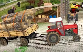 Drive Tractor trolley Offroad :Cargo simulator screenshot 0