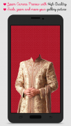 Sherwani Suit Photo Camera screenshot 0