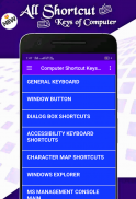 Computer Shortcut Keys Offline 2019 - All Computer screenshot 6