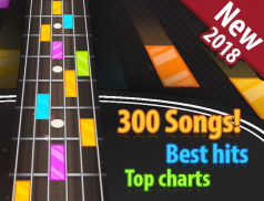 На гитарных плитах больше 260 песен,управление такие же как в фортепианных играх screenshot 1