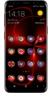 Theme Launcher - Orb Red Icon Changer Free Round screenshot 5