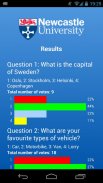 Newcastle University eVoting screenshot 1