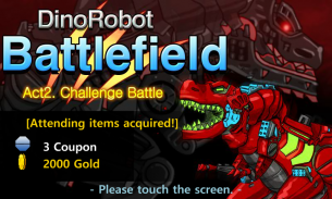 Dino Robot Battle Field screenshot 0