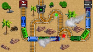 Train Track Maze Puzzle Game screenshot 8