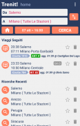 Trenit: horario trenes Italia screenshot 1