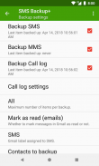 SMS Backup + screenshot 1