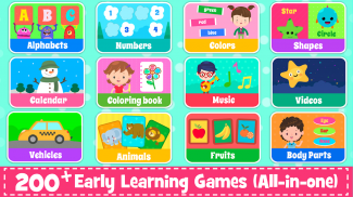 बच्चों के पूर्वस्कूली सीखने के खेल screenshot 2