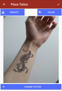 editor fotografico tatuaggio screenshot 1