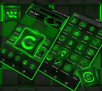 Green Light Launcher Theme screenshot 0
