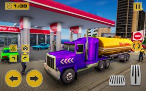 Truck Simulator Gasoline Truck screenshot 0