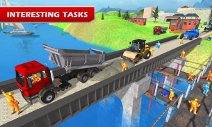 Train Bridge Construction: Railroad Building Sim screenshot 1