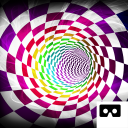 VR Color Tunnel Racing 3D - Infinite Dash & Rush Icon