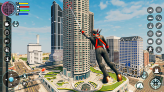 Miami Rope Hero Game Spider 3D screenshot 2