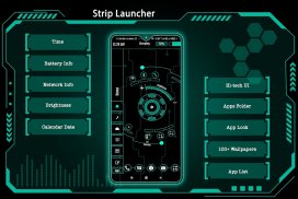 Strip Launcher - Homescreen screenshot 2