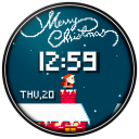 Pixel Merry Christmas Watch