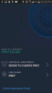 Prey Antirrobo: Localizador y Seguridad Móvil screenshot 0