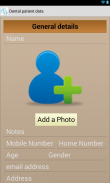Dental Patient Data screenshot 1