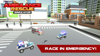 Ambulance Rescue Simulator screenshot 2