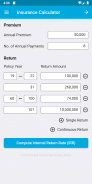 Insurance Calculator screenshot 0