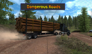 Truck Simulator Wood Transport screenshot 1