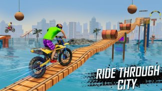 Bike Stunts Bike Wali Game screenshot 0