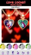 Love Locket Photo Frame - Dual Frame screenshot 0