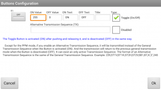 Universal RC Transmitter screenshot 5