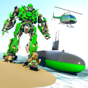 Submarine Robot Games: War Robot Transform Games Icon