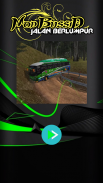 Mod Jalan Rusak Bussid Lumpur screenshot 2