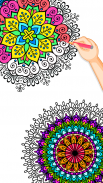 Mandala Color by Number Book screenshot 4