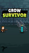 Grow Survivor - Idle Clicker screenshot 0