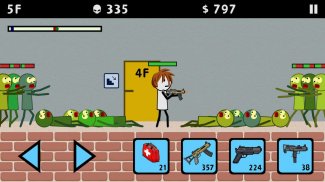 Stickman and Gun 3: Zombie Shooter screenshot 1