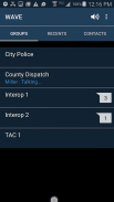 WAVE Mobile Comm PTT (5.11) screenshot 1