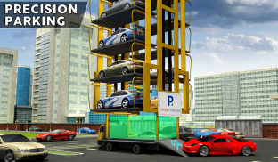 Multi-Level Smart Car Parking: Car Transport Games screenshot 11