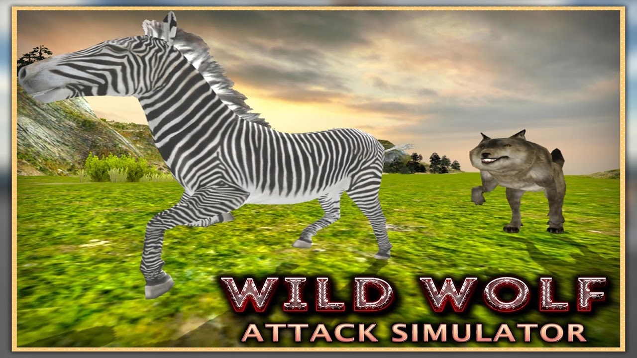 Wild Wolf Атака симулятор 3D - Загрузить APK для Android | Aptoide