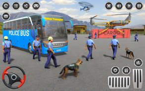 US Police Bus Simulator Game screenshot 6